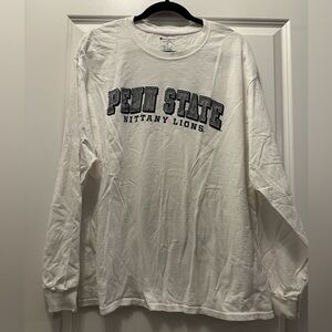 Champion White Penn State Nittany Lions Long Sleeve Shirt